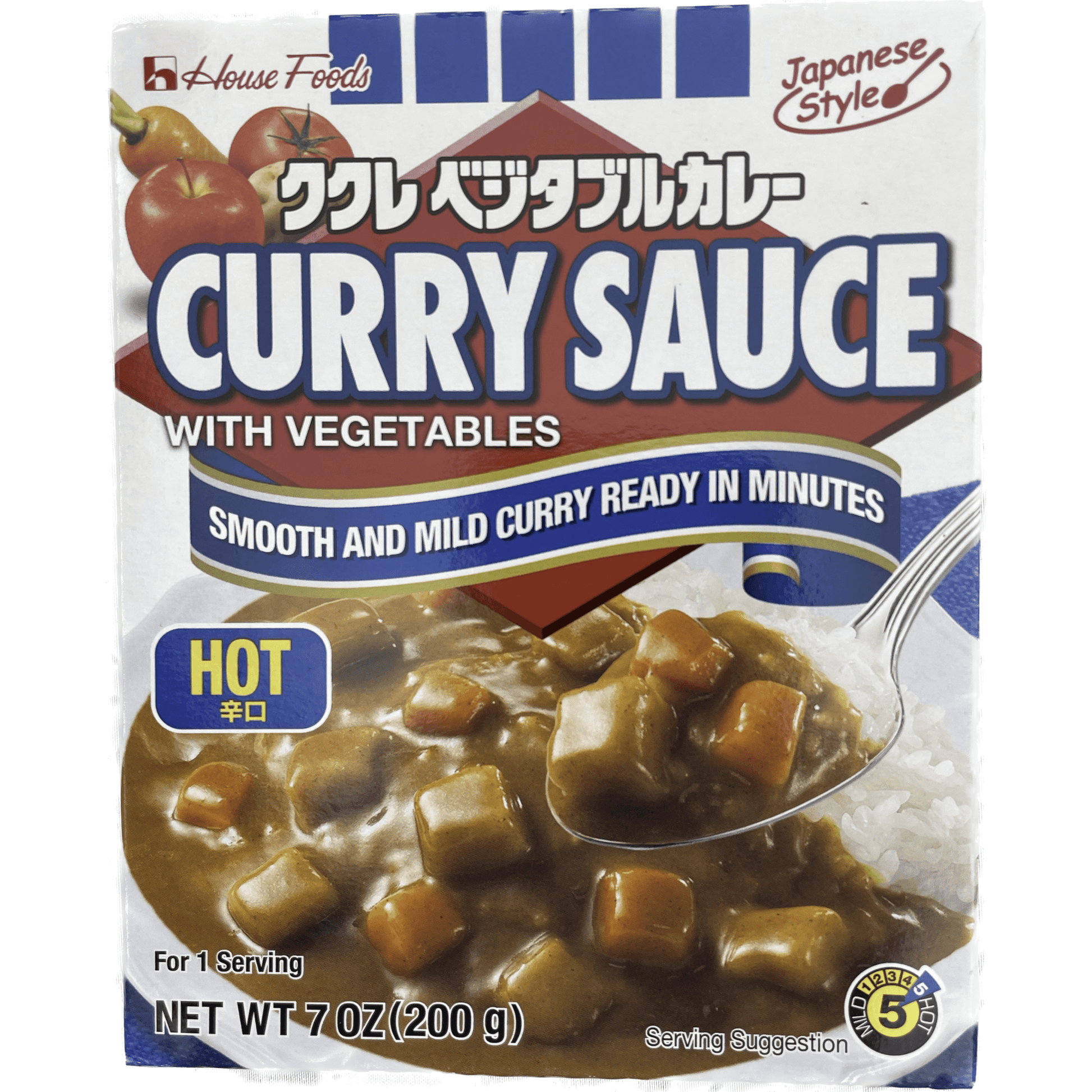 House Curry Sauce with Vegetables (Hot) - RiceWineShop