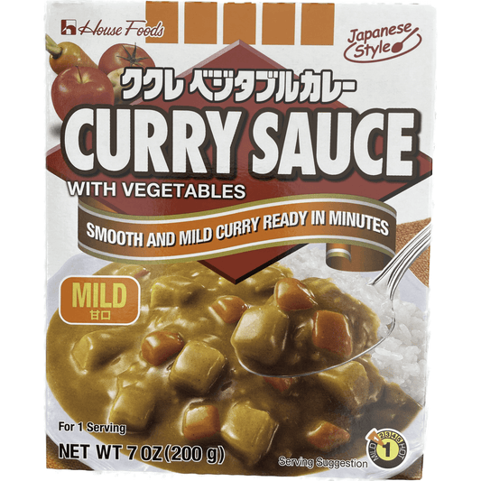 House Curry Sauce with Vegetables (Mild) - RiceWineShop