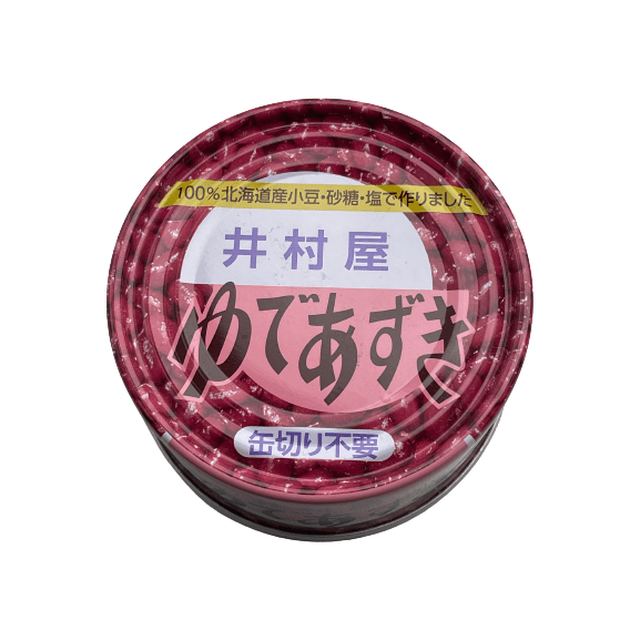 Imuraya Sweet Cooked Adzuki Beans Canned 200g / 井村屋 ゆであずき缶 200g - RiceWineShop