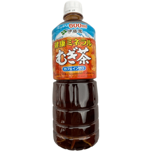 Itoen Mugicha Barly Tea Bottole 600ml / 伊藤園 健康ミネラルむぎ茶 ボトル 600ml - RiceWineShop