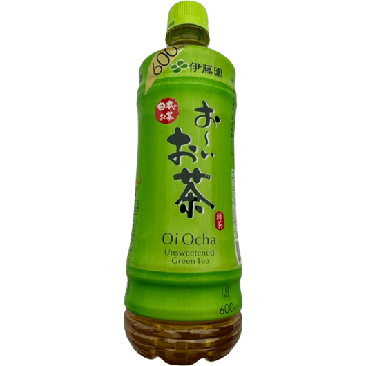 Itoen Oi Ocha Green Tea Bottle 600ml / 伊藤園 お〜いお茶 600ml ペットボトル - RiceWineShop