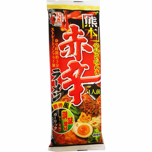 Itsuki Kumamoto Red Hot Ramen 1 Serving　五木　熊本赤辛ラーメン　１人前 - RiceWineShop