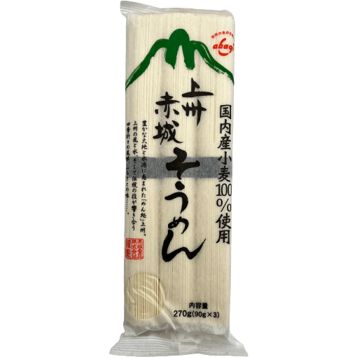 Joshu Akagi Somen Noodles 270g / 上州赤城 そうめん 270g - RiceWineShop