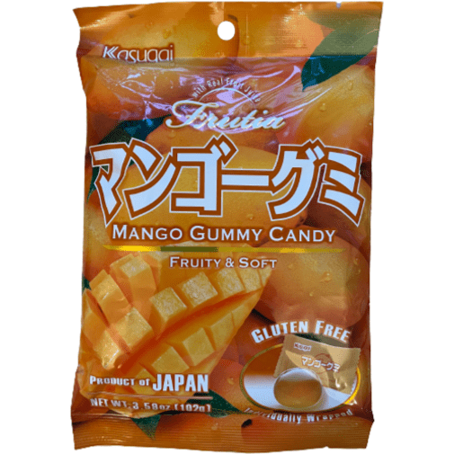Kasugai Mango Gunny Candy 102g / 春日井 マンゴーグミ 102g - RiceWineShop