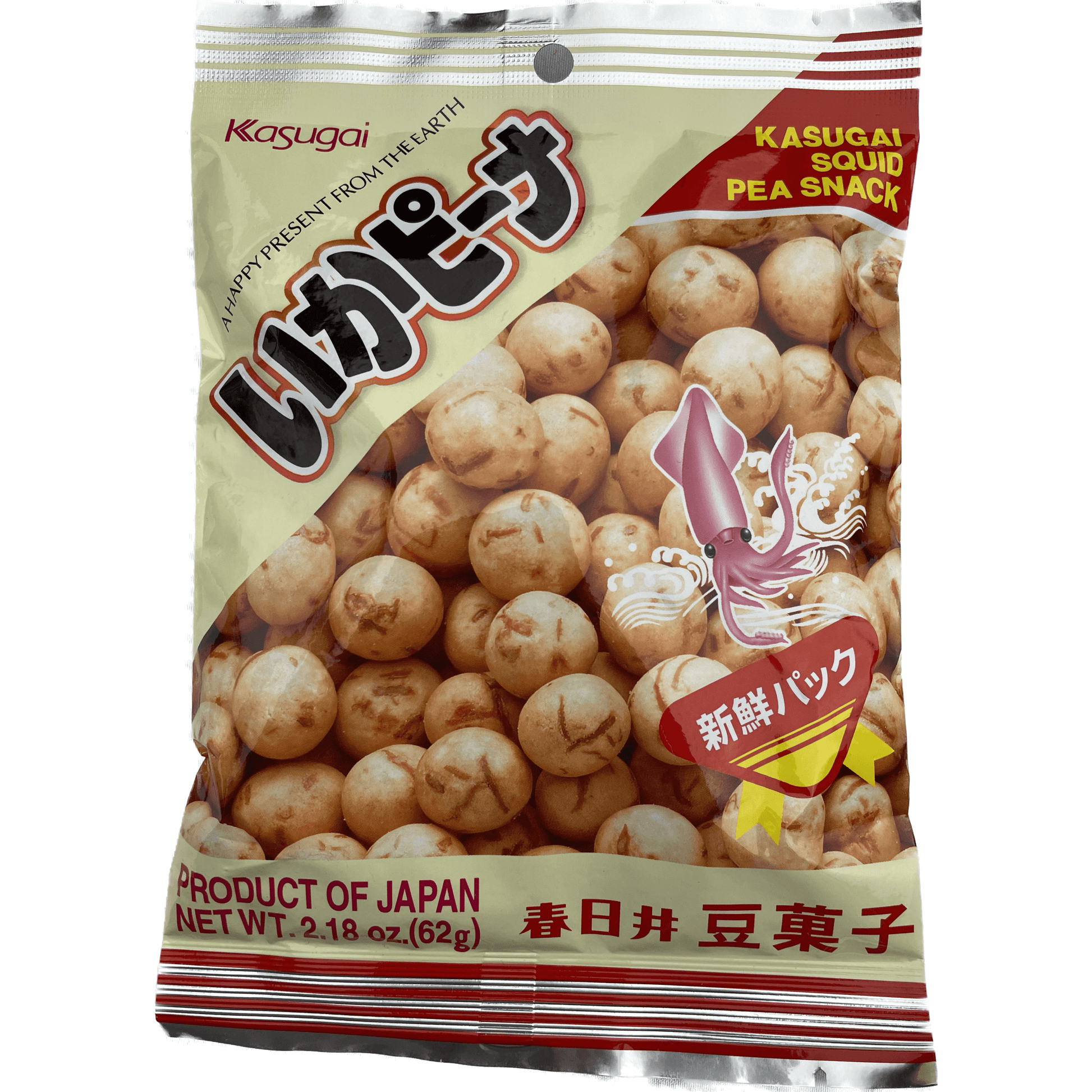 Kasugai Squid Pina 62g 春日井　いかピーナ　62G - RiceWineShop