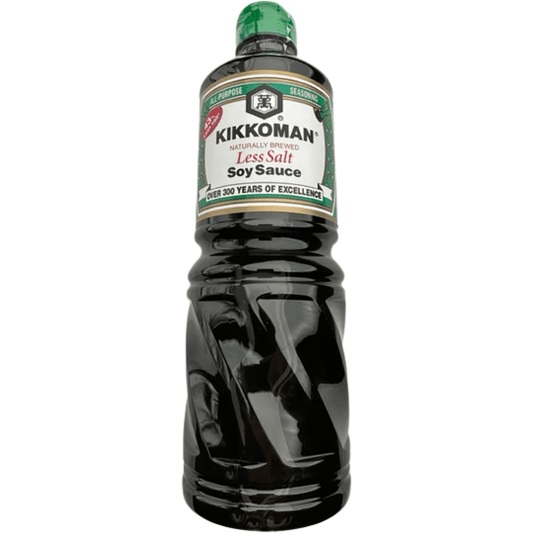 Kikkoman Less Salt Soy Sauce (Made in Netherlands) 1L / キッコーマン 減塩醤油 (オランダ産) 1L - RiceWineShop