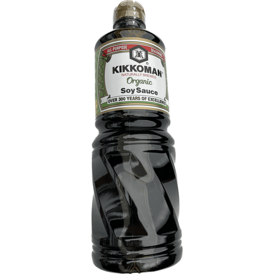 Kikkoman Organic Soy Sauce (Netherlands) キッコーマン　有機しょうゆ（オランダ産）１L - RiceWineShop