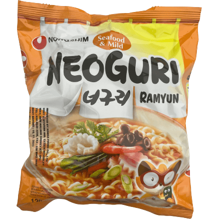 Korean Ramen Neoguri (Seafood & Mild) / 韓国ラーメン ノグリ (シーフード＆マイルド) - RiceWineShop