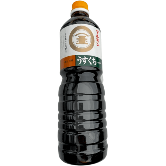 Marukin Usukuchi Soy Sauce マルキン　うすくちしょうゆ　1L - RiceWineShop