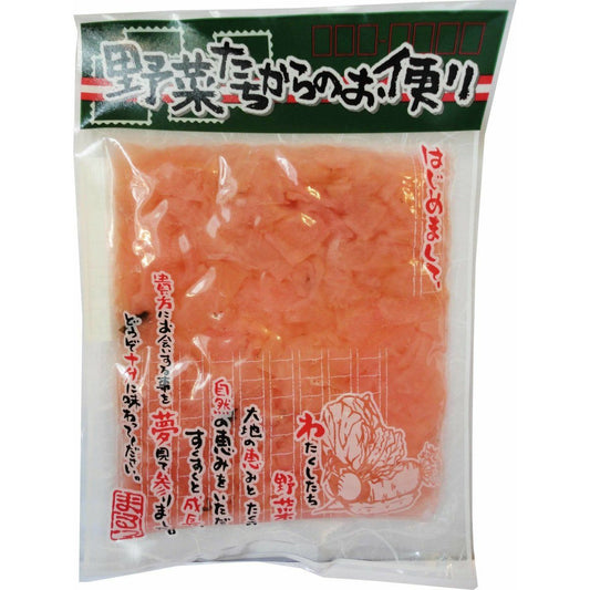 Marutsu Yasai-tachi Kara no Otayori Sakurazuke マルツ　野菜たちからのお便り　さくら漬　150g - RiceWineShop