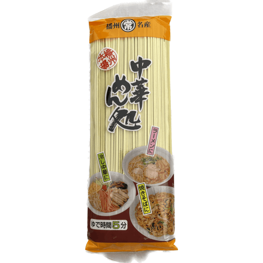 Marutsune Banshu Specialty Chinese Noodles マルツネ　播州名産　中華めん処　200g - RiceWineShop