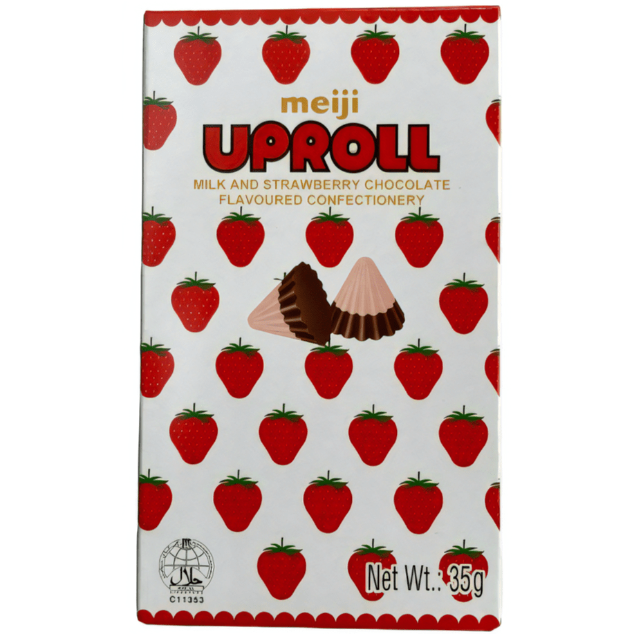 Meiji Uproll chocolate 35g / 明治 アポロ 35g - RiceWineShop