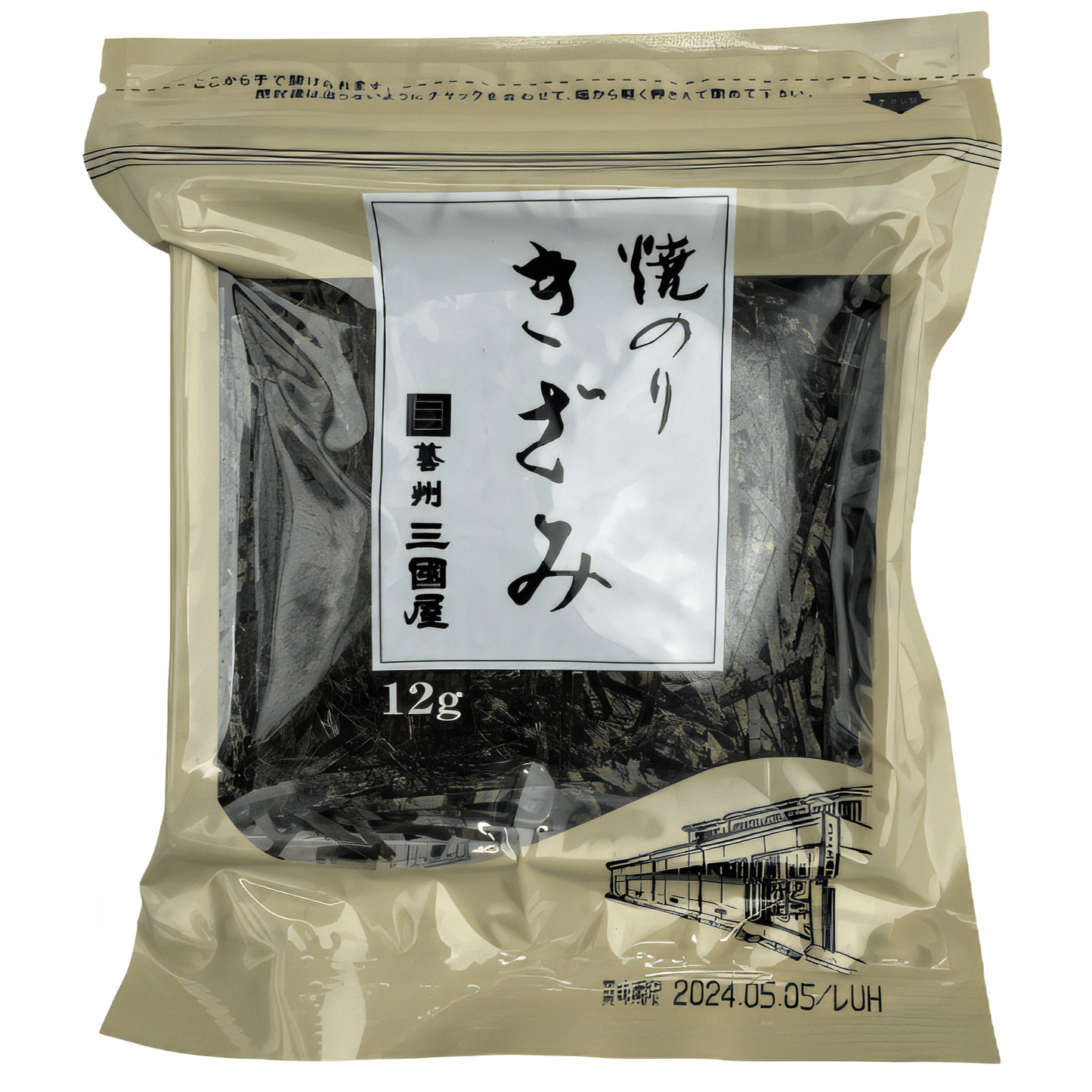 Mikuniya Kizami Shredded Roasted Seaweed 12g / 三國屋 焼のり きざみ 12g - RiceWineShop