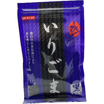 Mitake Roasted Sesame Black 60g / みたけ いりごま 黒 60g - RiceWineShop