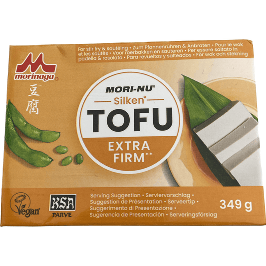 Morinaga Silken Tofu Yellow モリナガ　シルクレン　とうふ　黄　349g - RiceWineShop