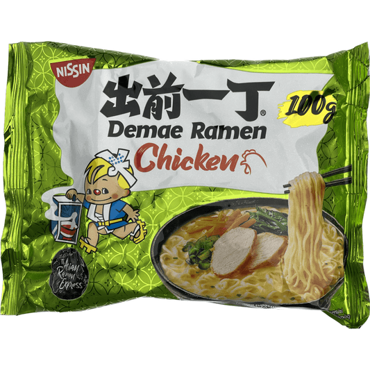 Nissin Demae Ramen Chicken 100g　出前一丁　チキン　100g - RiceWineShop