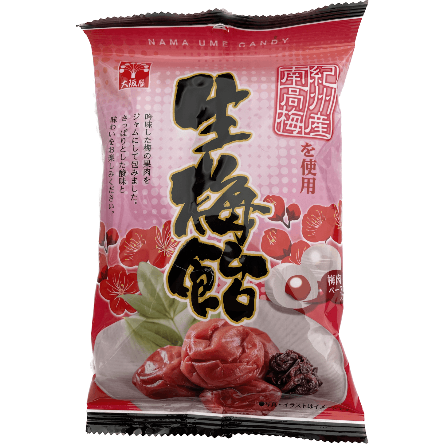 Osakaya Raw Plum Candy 85g 大阪屋　生梅飴　85G - RiceWineShop