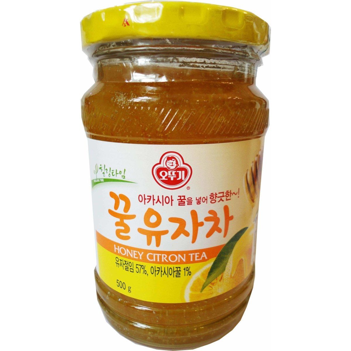 Ottogi Honey Yuzu Tea オットゥギ　はちみつ柚子茶　500g - RiceWineShop