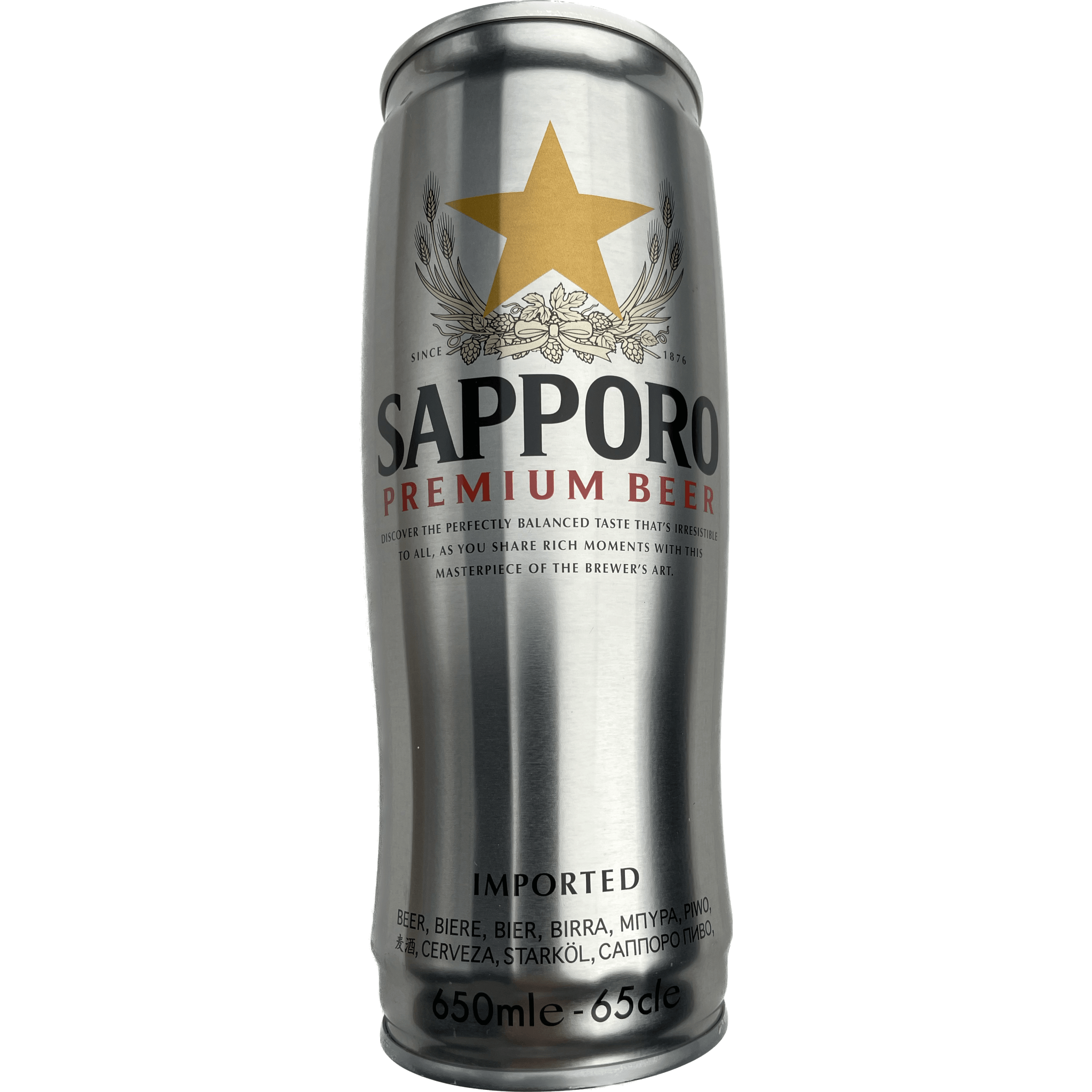 Sapporo Premium Beer 650ml can / サッポロ プレミアムビール