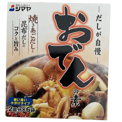 Shimaya Oden Seasoning　シマヤ　おでんの素　60g - RiceWineShop