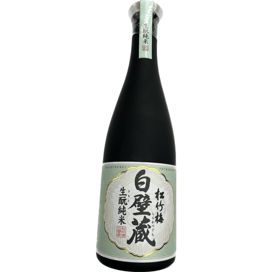 Sho Chiku Bai Shirakabegura Kimoto Junmai Sho Chiku Bai　白壁蔵　生もと純米　640ml - RiceWineShop