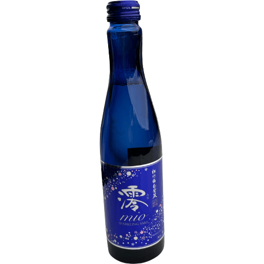 SHO CHIKU BAI Shirakabegura Mio Sparkling Sake 300ml / 松竹梅 白壁蔵 澪（みお）300ml - RiceWineShop