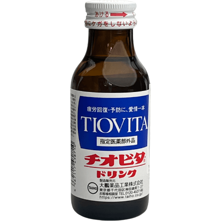 Taiho Pharma TIOVITA Drink 100ml / 大鵬薬品 チオビタドリンク 100ml - RiceWineShop