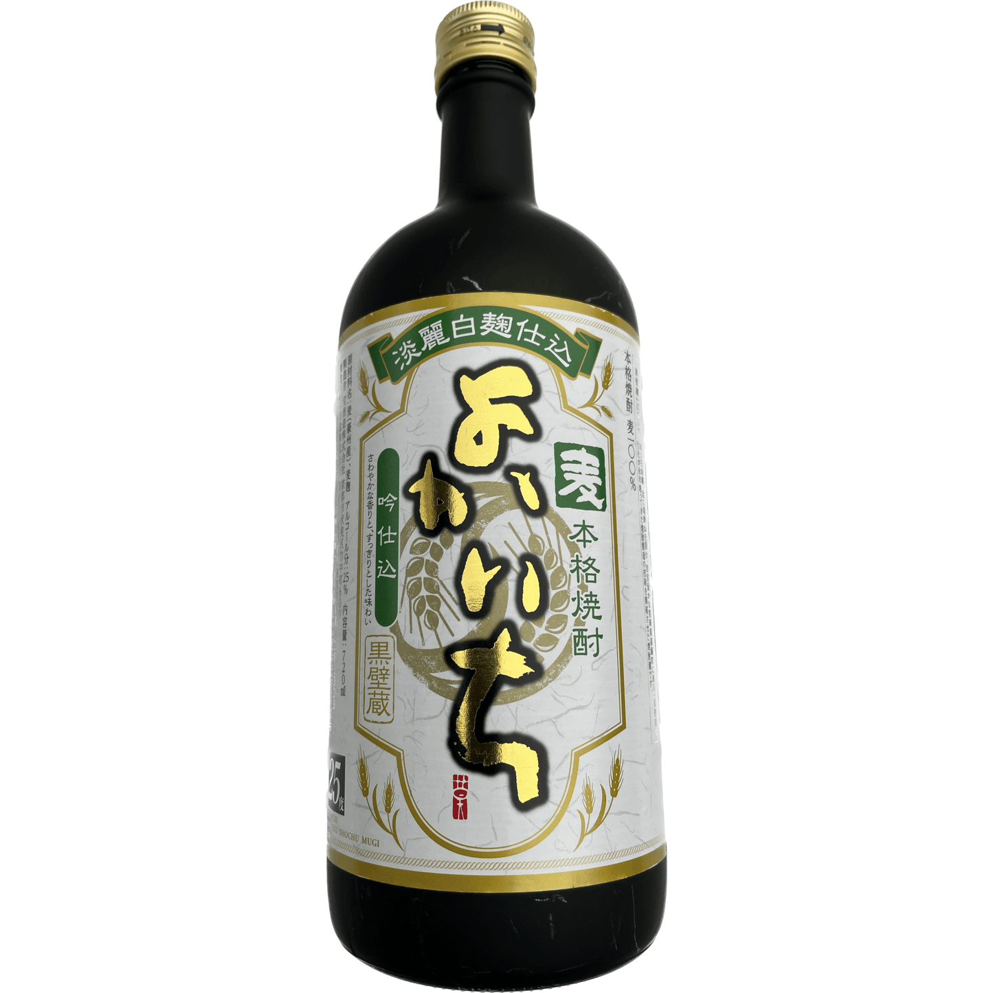 Takara Honkaku Shochu Yokaichi Mugi Ginjikomi 宝　本格焼酎　よかいち麦吟仕込　720ml - RiceWineShop