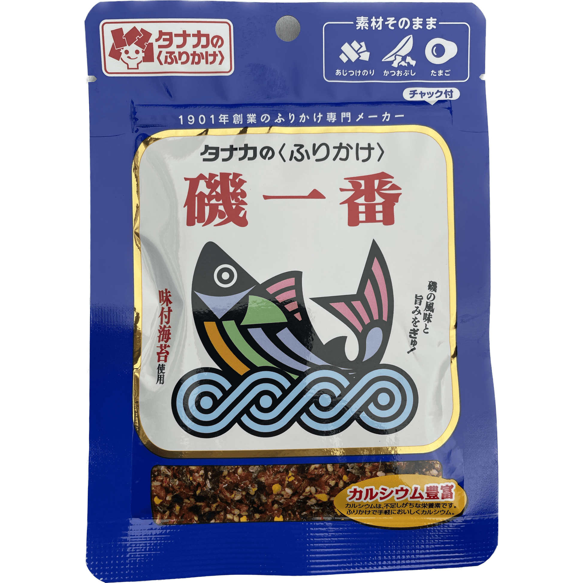 Tanaka Furikake Isoichiban Bonito 20g / タナカ ふりかけ 磯一番 20g - RiceWineShop