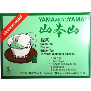 Yamamotoyama green tea tea bag 16 bags山本山　せん茶　ティーバッグ　16袋 - RiceWineShop