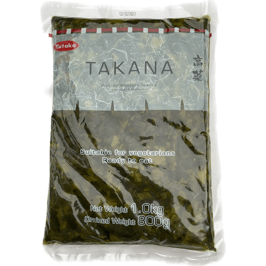 Yutaka Takana Pickles ユタカ　高菜漬　1kg - RiceWineShop